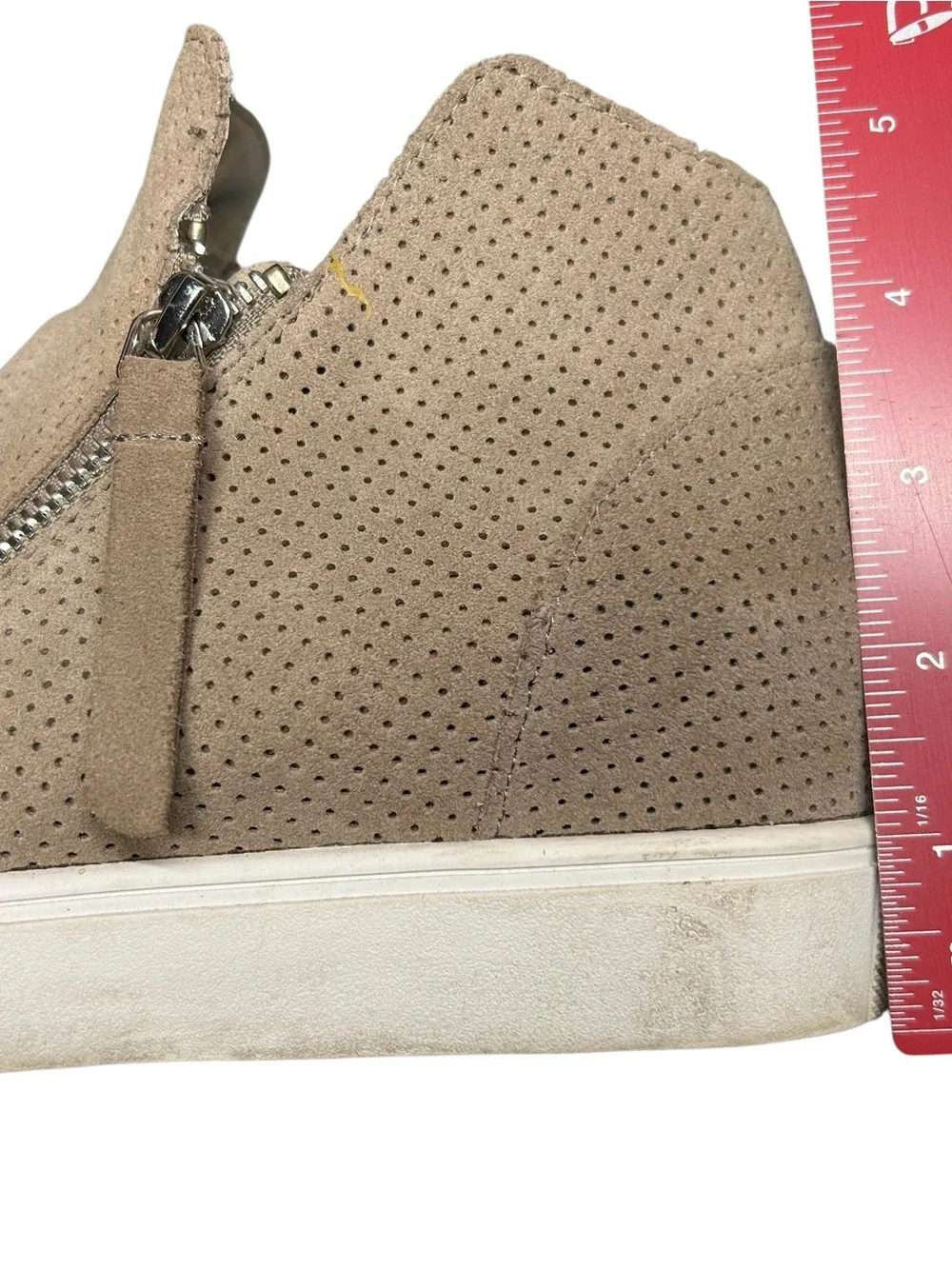 Steve Madden perforated suede